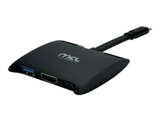 MCL Samar - station d'accueil USB Type C 3 ports - USB-A - HDMI - charge PD