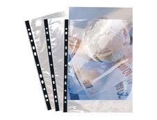 Exacompta - 50 Pochettes perforées - A4 - lisses - 9/100