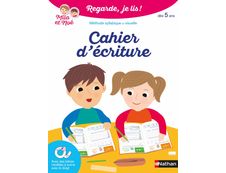 Cahier d'écriture - Regarde je lis !
