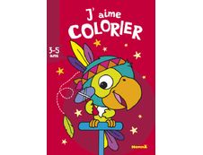 J'aime colorier (3-5 ans) - Perroquet-indien