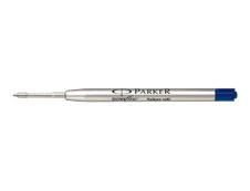 Parker - Recharge pour stylo à bille - bleu - pointe moyenne