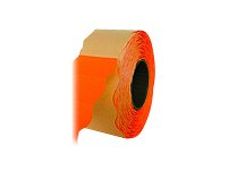 Apli Agipa - Rouleau de 1000 étiquettes adhésives permanentes - orange - 26 x 16 mm