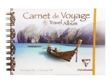Clairefontaine - Carnet de voyage A5 - bateau