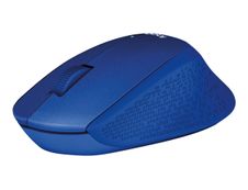 Logitech M330 - souris sans fil silencieuse - bleu