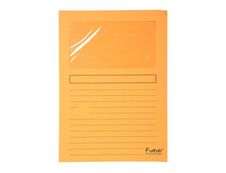 Exacompta Forever - 25 Chemises coin à fenêtre - 120 gr - couleurs assorties