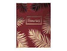 Exacompta Palma - Livre d'or 27 x 22 cm - 100 pages - rouge