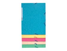 3130630555506-Exacompta Nature Future - 10 Chemises à 3 rabats - A4 - pour 250 feuilles - couleurs pastels asso-Avant-0