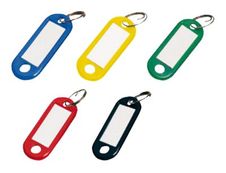 Sign - 20 Porte-clés - 56 x 22 mm - plastique - couleurs assorties