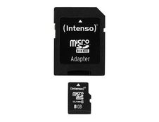 Intenso - carte mémoire 8 Go - Class 10 - micro SDHC
