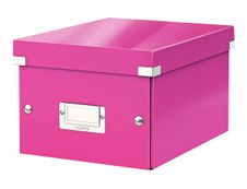 Leitz Click & Store - Boîte de rangement A5 - rose métallisé