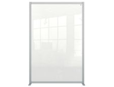 Nobo Premium Plus - Cloison de séparation - 120 x 180 cm - acrylique clair
