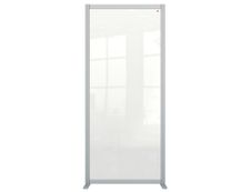 Nobo Premium Plus - Cloison de séparation - 80 x 180 cm - acrylique clair