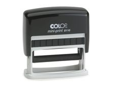 Colop Printer S 110 Mini - Tampon personnalisable - 2 lignes - format rectangulaire