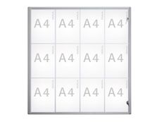 Maul Extraslim - Vitrine 12 A4 (923 x 880 mm)