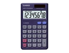 Calculatrice de poche Casio SL-300VER - 8 chiffres - alimentation batterie et solaire