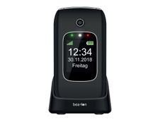 Bea-fon Silver Line SL640 - téléphone mobile - noir argent