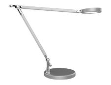 Unilux - Lampe de bureau Senza 2 - LED - multiples réglages - gris métal