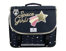 Cartable Space Girls 38 cm - 2 compartiments - rabat réversible - Pol Fox