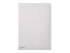 Exacompta - 50 Pochettes coin papier - A4 - transparent blanc