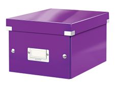 Leitz Click & Store - Boîte de rangement A5 - violet métallisé
