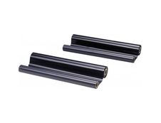 Ruban d'impression compatible Brother PC72 - Pack de 2 - noir - UPrint B.T72 