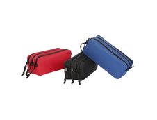 Trousse rectangulaire Trizip - 3 compartiments - 3 coloris disponibles - Viquel