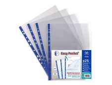 Viquel Easy Pocket - 25 Pochettes plastiques - A4
