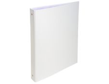 Exacompta - Classeur à anneaux - Dos 40 mm - A4 - pour 225 feuilles - blanc