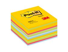 Cube Post-it Couleurs Light Energie - 76 x 76 mm