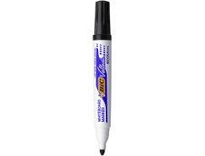 BIC VELLEDA 1701 - Marqueur effaçable - pointe ogive - noir