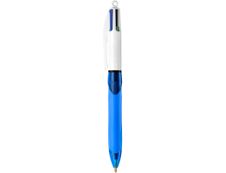 BIC 4 Couleurs Grip - Stylo à bille 4 couleurs - noir, rouge, bleu, vert - rétractable