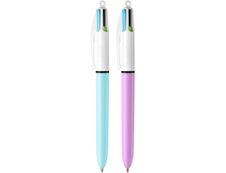BIC 4 Couleurs FUN - Stylo à bille 4 couleurs