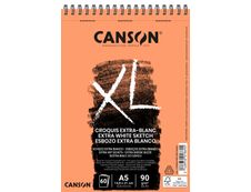 Canson Mixed Media Textured - Bloc dessin à spirale XL - 34 feuilles - A5 -  300 gr Pas Cher