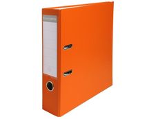 Exacompta - Classeur à levier - Dos 80 mm - A4 - pour 600 feuilles - orange