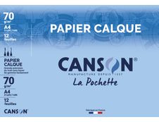 Acheter Pochette papier de création Canson - Couleurs claires - A4