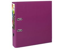 Exacompta Prem'Touch - Classeur à levier - Dos 80 mm - A4 Maxi - pour 715 feuilles - fuchsia