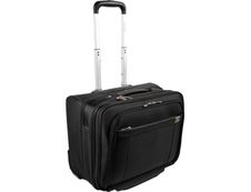 Exacompta Exactive - Valisette trolley business - noir, orange