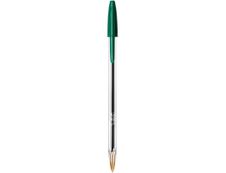 BIC Cristal - Stylo à bille - vert - 1 mm - pointe moyenne