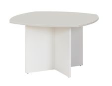 Table rectangulaire avec côtés arrondis SUNDAY - Gris