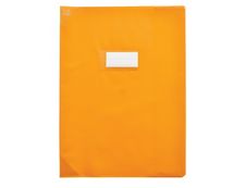 Oxford Strong Line - Protège cahier sans rabat - 24 x 32 cm - orange opaque