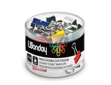 Wonday - 40 pinces double clip - repliables