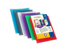 Viquel Propyglass - Porte vues personnalisable - 120 vues - A4 - disponible dans différentes couleurs