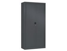 Armoire haute monobloc Class 900 - 180 x 90 x 43 cm - anthracite