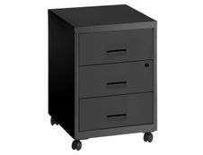 Caisson mobile - 3 tiroirs - anthracite