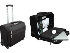Clementina Frog Traveller l - Valisette trolley multipoches - noir