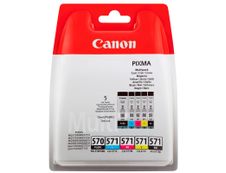 Canon CLI-571/PGI-570 - Pack de 5 - noir, noir photo, cyan, magenta, jaune - cartouche d'encre originale