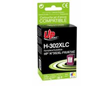 Cartouche compatible HP 302XL - cyan, magenta, jaune - Uprint H.302XLC  