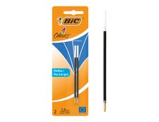 BIC 4 Couleurs - 2 Recharges pour stylo à bille - bleu - 0.32 mm