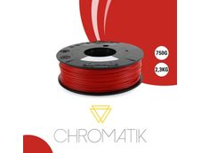Dagoma Chromatik - filament 3D PLA - rouge pompier - Ø 1,75 mm - 750g