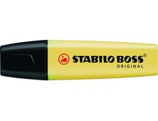 STABILO BOSS ORIGINAL Pastel - Surligneur - crème de jaune